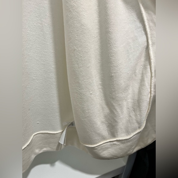 J. Crew Factory Knit Wrap Cardigan Sweater in Ivory size Large NEW - Picture 9 of 10